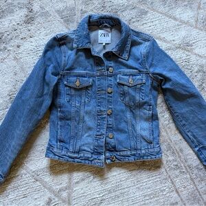 Zara Classic Blue Denim Jacket